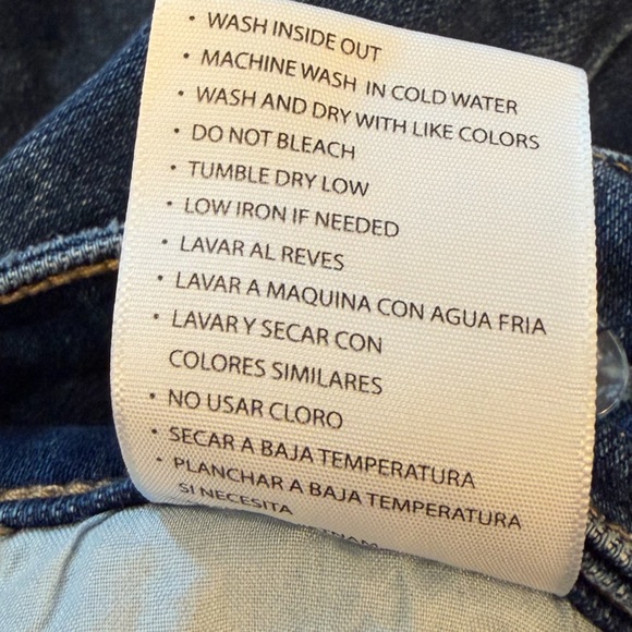 KanCan Flare Jeans Size 11/29 Medium Wash Crossover Waistband Mid Rise Stretch - Picture 13 of 14